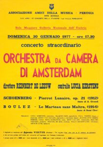 1977 - Orchestra Da Camera Di Amsterdam